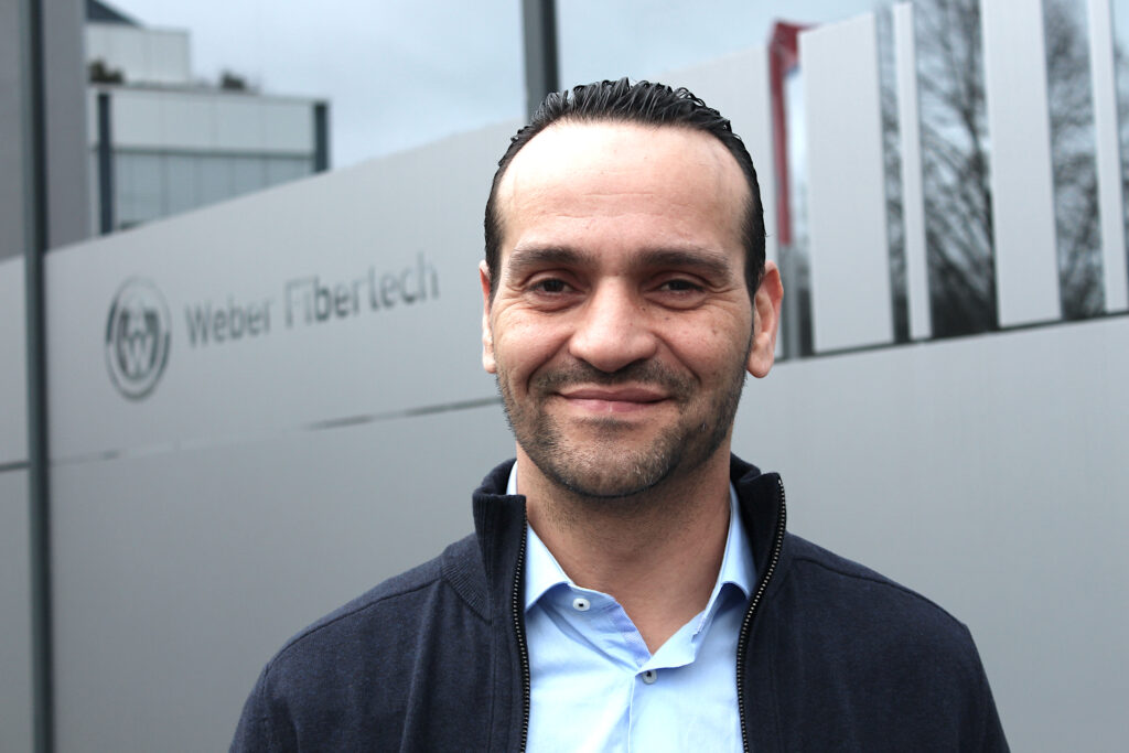 Walid Ghorbel ist neuer Produktionsleiter bei Weber Fibertech