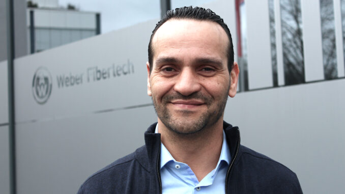 Walid Ghorbel ist neuer Produktionsleiter bei Weber Fibertech