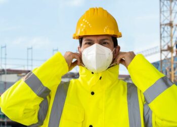 FFP2 Maske auf Baustellen: Effektiver Schutz und Sicherheit für Bauarbeiter